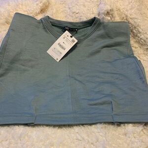 Zara Teal Pullover